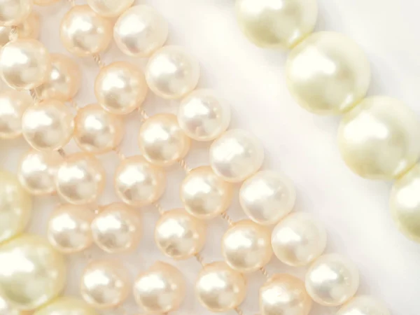 White pearls texture.