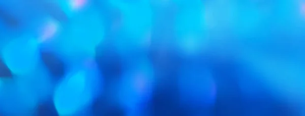 Holographic colorful blue lights festive background — Stock Photo, Image