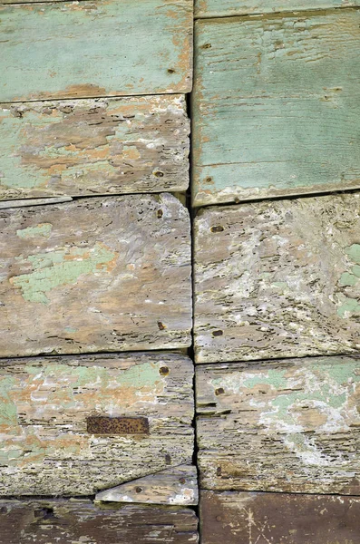 Close View Old Grunge Wooden Plank Textured Background — Stock Photo, Image