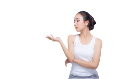 Mükemmel yüz cilt Portre ile Güzellik spa kadın. Güzel Spa 