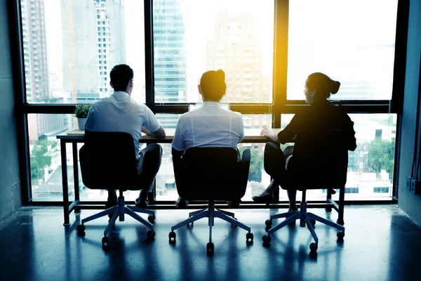 Colaboración empresarial colegas corporativos socio concepto . — Foto de Stock