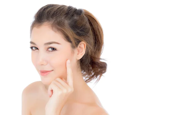Schöne Mädchen mit Make-up, Frau und Hautpflege Kosmetik concep — Stockfoto