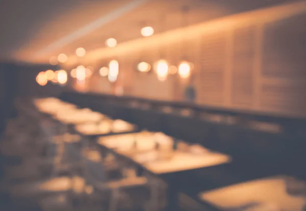 Borrão abstrato fundo luz bokeh com restaurante ou café s — Fotografia de Stock
