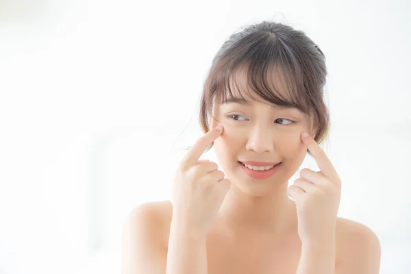 Retrato de bela jovem asiático mulher sorriso saudável e wellne — Fotografia de Stock
