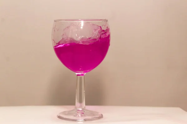 Напій Склянці Русі — стокове фото