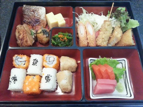 Set de sushi Sashimi — Foto de Stock