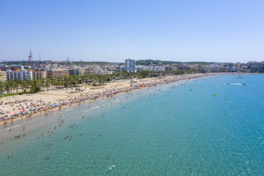 Salou, Costa Dorada, İspanya. Turistik cennet