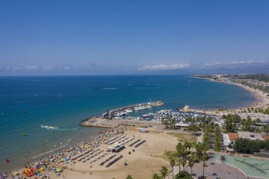 Salou, Costa Dorada, İspanya. Turistik cennet