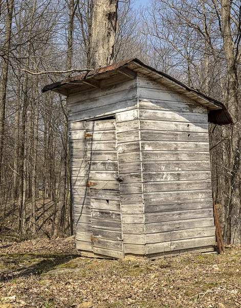 Een Verlaten Huis Een Landelijk Gebied — Stockfoto