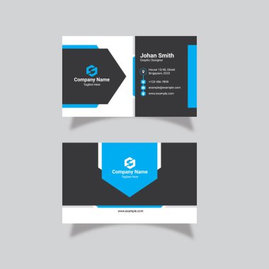 Creative Clean Modern ve minimal Kartvizit Şablonu