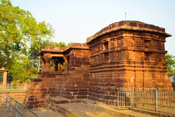 Shiva Temple at Dev Baloda retrata as histórias da época. Situado no distrito de Bhilai, Chattisgarh Turismo, Índia — Fotografia de Stock