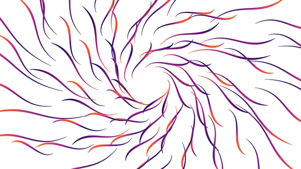 Mor çizgiler. Bir spiral şeklinde mor çizgiler. Stok illüstrasyon. Vektör illüstrasyon. Spiral.