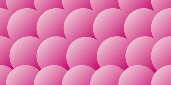 Pembe dairelerin deseni. Pembe. Daire. Desen. Vektör illüstrasyon. Stok illüstrasyon.