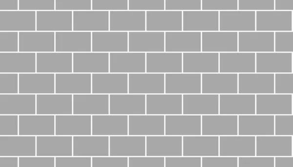 Bloklardan Yapılmış Gri Duvar Blok Gray Wall Vector Illüstrasyon Stok — Stok Vektör