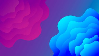 Mavi ve mor arka plan. Stok illüstrasyon. Vektör illüstrasyon. Grad. Mavi. Mor.