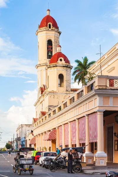 Cienfuegos Cuba October 2016 Cienfuegos Cathedral Catedral Purisima Concepcion Located — Stock Photo, Image