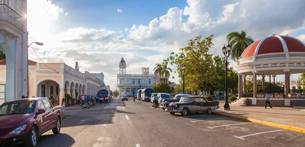Cienfuegos Cuba October 2016 Central Square Park Called Parque Jose — Stock Photo, Image