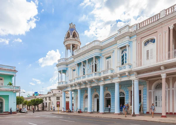 Cienfuegos Kuba Października 2016 Pałac Ferrer Najlepszym Widokiem Miasto Morze — Zdjęcie stockowe