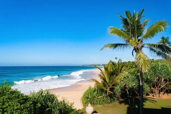 Playa Del Océano Índico Koggala Sri Lanka —  Fotos de Stock