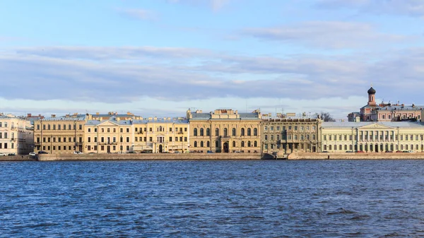 Saint Petersburg Rusya Neva Nehri Nin Güzel Manzarası — Stok fotoğraf