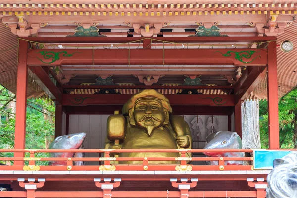 Nikko Japón Octubre 2018 Estatua Uno Los Siete Shichi Fukujin — Foto de Stock
