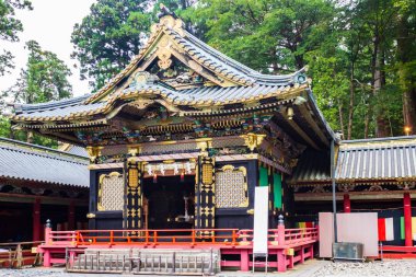 Nikko Toshogu tapınak tapınak Nikko, Japonya.