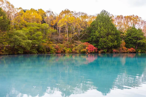 在尼克日航国家公园, 秋天的云子湖景观 — 图库照片