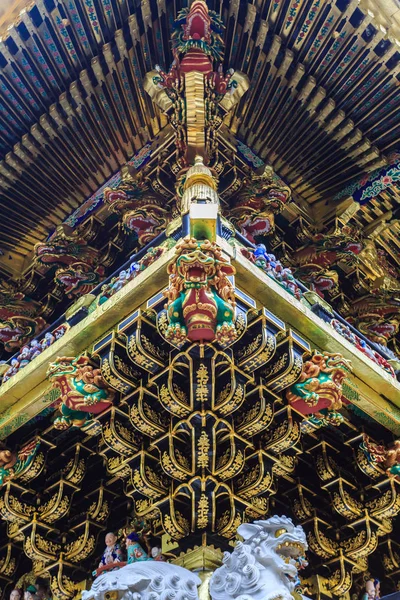 Nikko Toshogu svatyně chrámu v Nikkó, Japonsko. — Stock fotografie