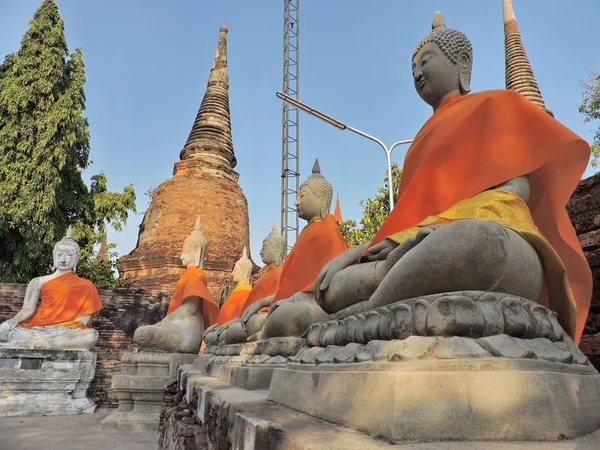Buda Wat Yai Chaimongkol at : Ayutthaya Tayland