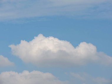 bulutlu mavi gökyüzü arkaplanı