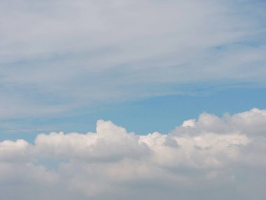 bulutlu mavi gökyüzü arkaplanı