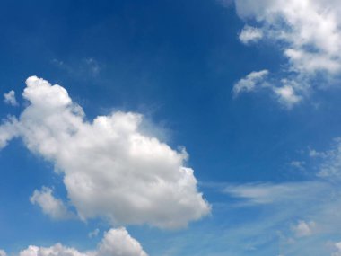 bulutlu mavi gökyüzü arkaplanı