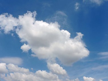 bulutlu mavi gökyüzü arkaplanı