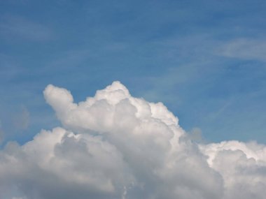 bulutlu mavi gökyüzü arkaplanı