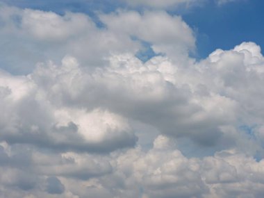 bulutlu mavi gökyüzü arkaplanı