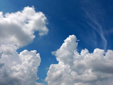 bulutlu mavi gökyüzü arkaplanı