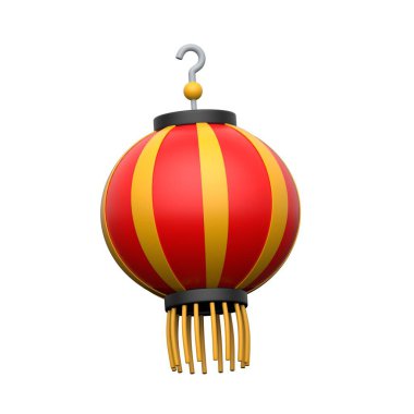 Parlayan 3D fener ikonu partiler ve şenlik geceleri için.