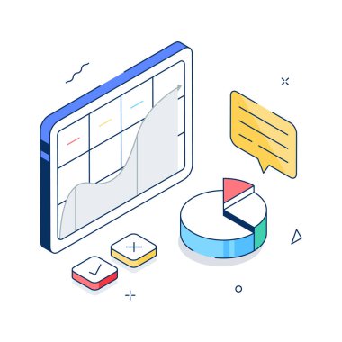 Performans ölçümlerini ve iş sezgilerini gösteren veri analizi çizimi.