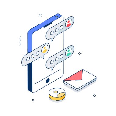 Cep telefonu mesajlaşmasının ve e- postanın izafi çizimi