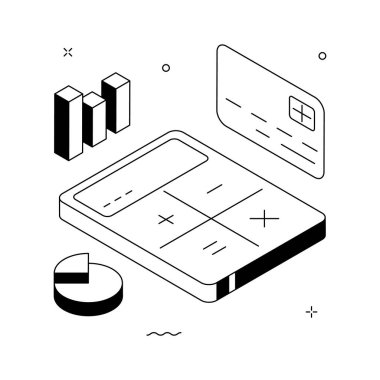 İzometrik tarzda veri hesaplamasının bu inanılmaz illüstrasyonunu ele alalım.