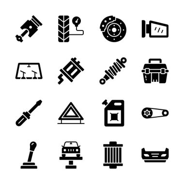 Creatively crafted amazing line style icon of car service in modern style