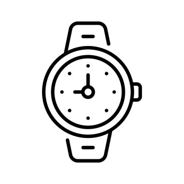 Kol saati simgesi zamanı, lüks modayı ve alışveriş aksesuarlarını temsil ediyor