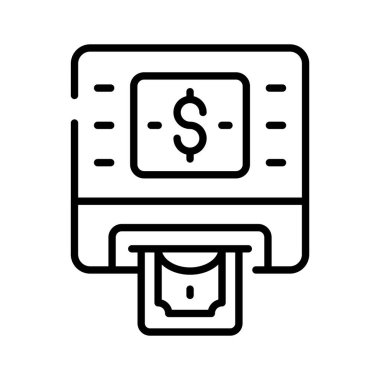 ATM 'nin bu inanılmaz düz hatlı simgesini al