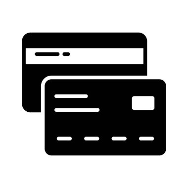 Dijital işlemleri temsil eden ve çevrimiçi alışveriş yapan ATM kartı simgesi