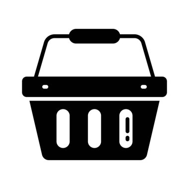 Alışveriş sepetinin bu muhteşem düz ikonuna bir bakın.