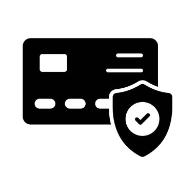 Güvenli ödeme simgesi güvenli işlemleri ve çevrimiçi para korumasını simgeliyor