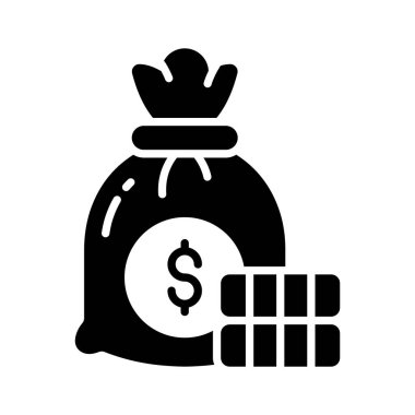 Para çantasının bu inanılmaz düz taslak şeklindeki simgesini alın