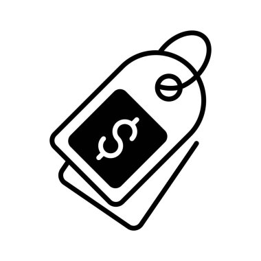 Fiyat etiketi simgesi satışları, teklifleri, indirimleri ve alışverişi simgeliyor