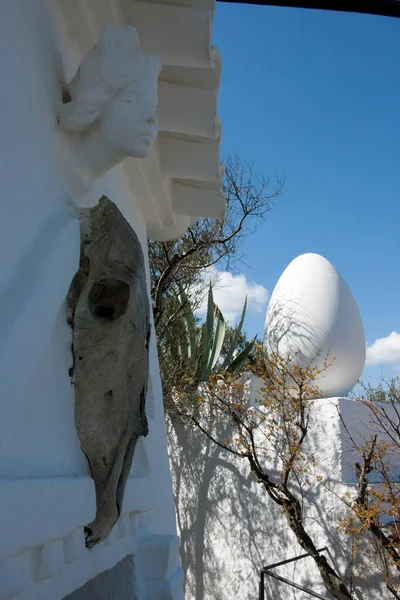 Abr 2015 Port Lligat Espanha Salvador Dali House Eggs Ninho — Fotografia de Stock