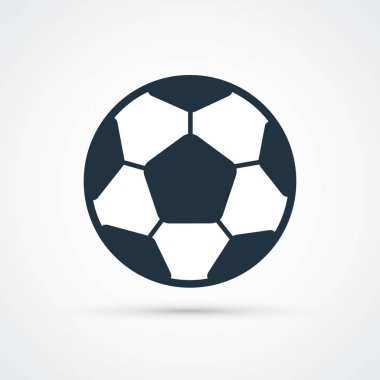 Futbol futbol topu renkli Vektör illüstrasyon